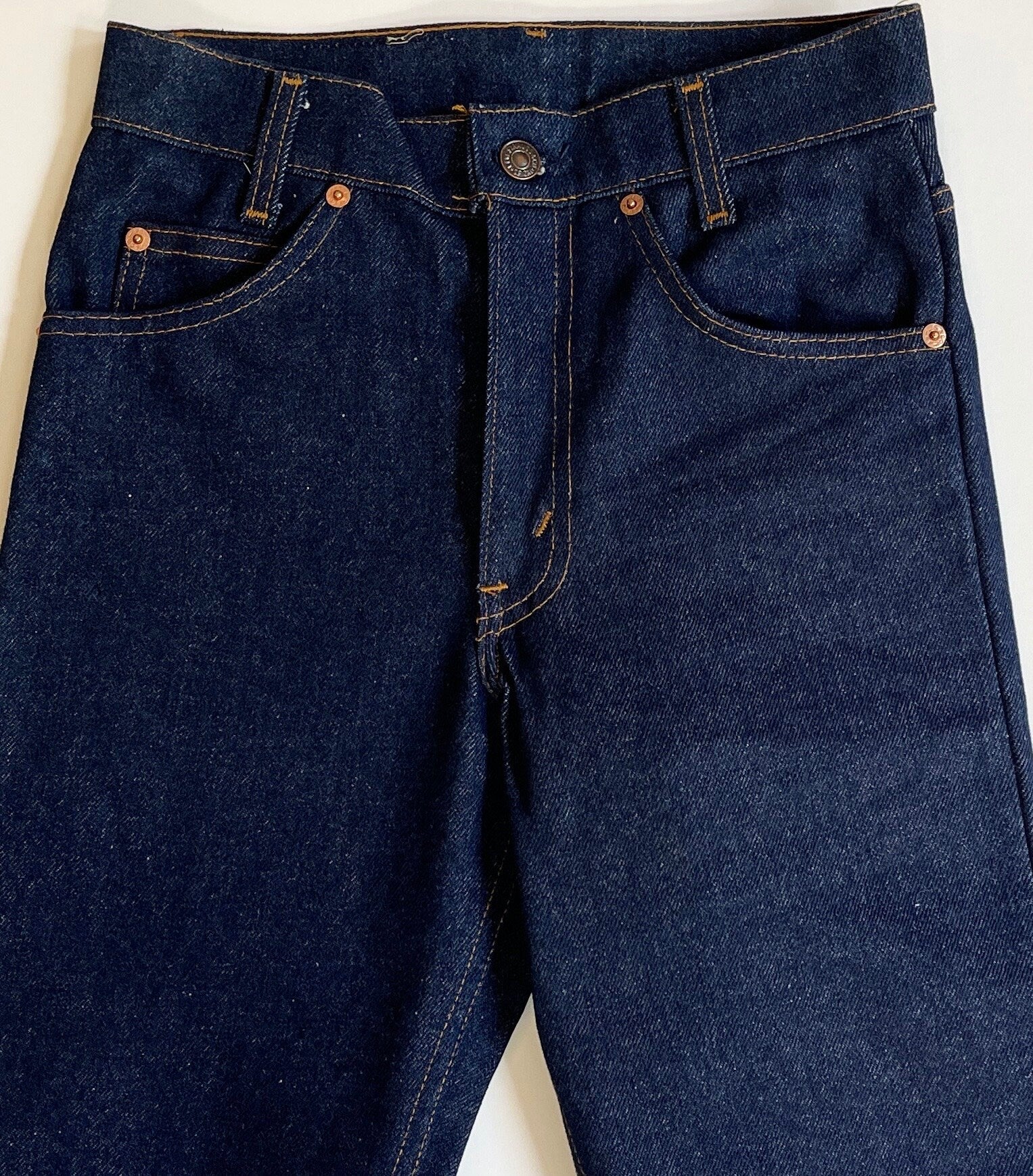 Vintage Levis 705 Jeans: 70s/80s Student Fit, Dark Wash (26x33)