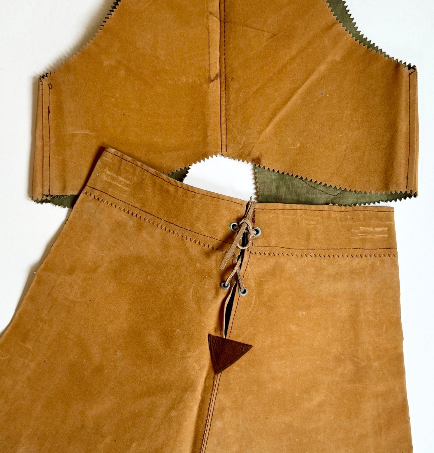 Vintage Cowgirl Costume: Miller's Western Wear Vest & Skirt