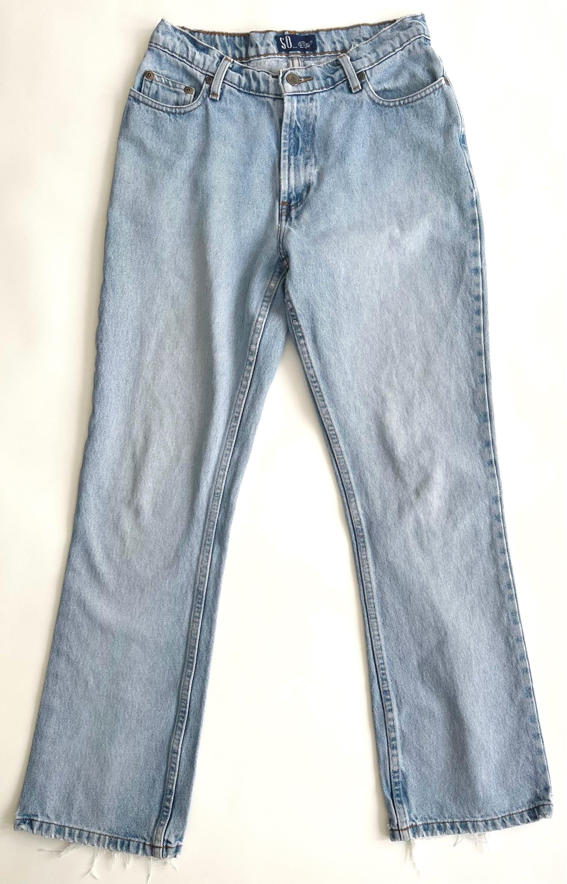 Vintage 90s Jeans Light Wash Denim Measured 27 x 29