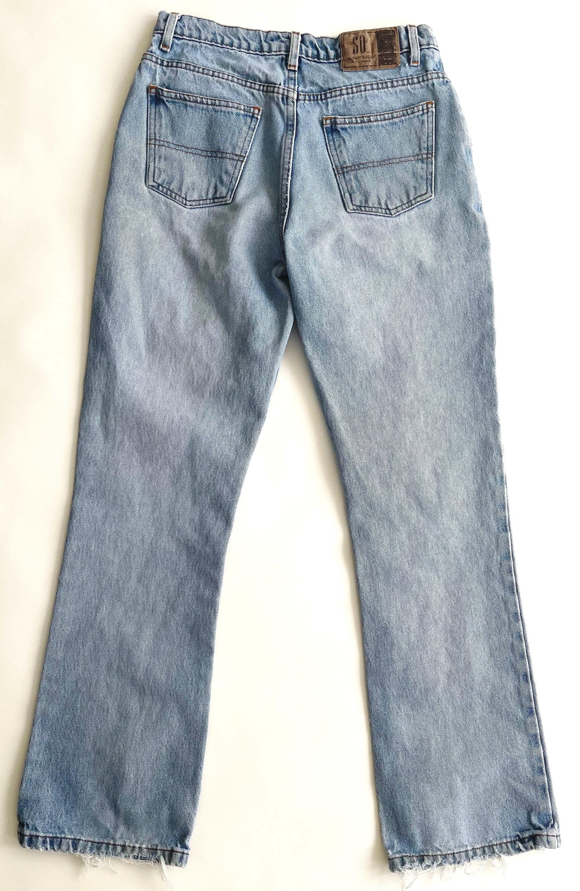 Vintage 90s Jeans Light Wash Denim Measured 27 x 29