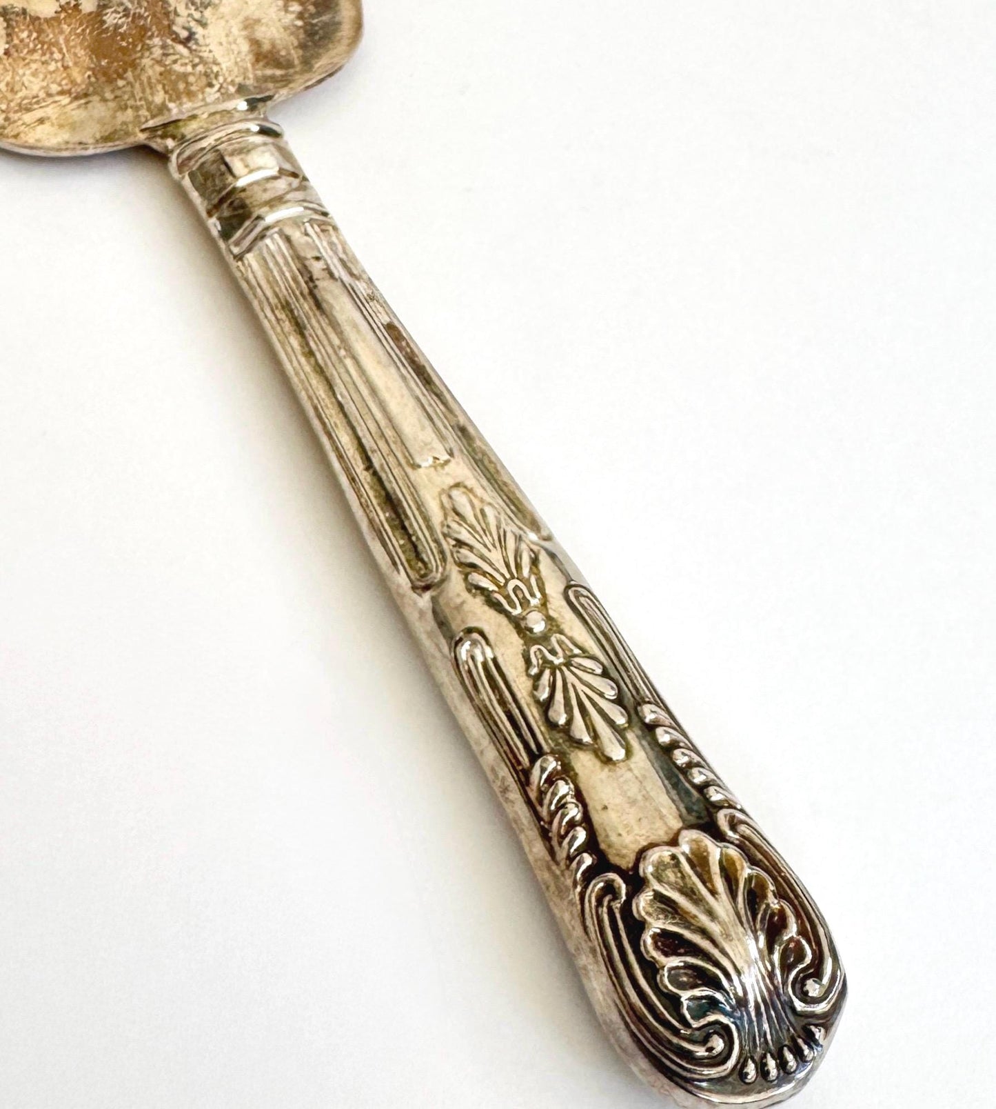 Silver Plate Wedding Cake Cutter Server Vintage Antique Classic Decorative Handle