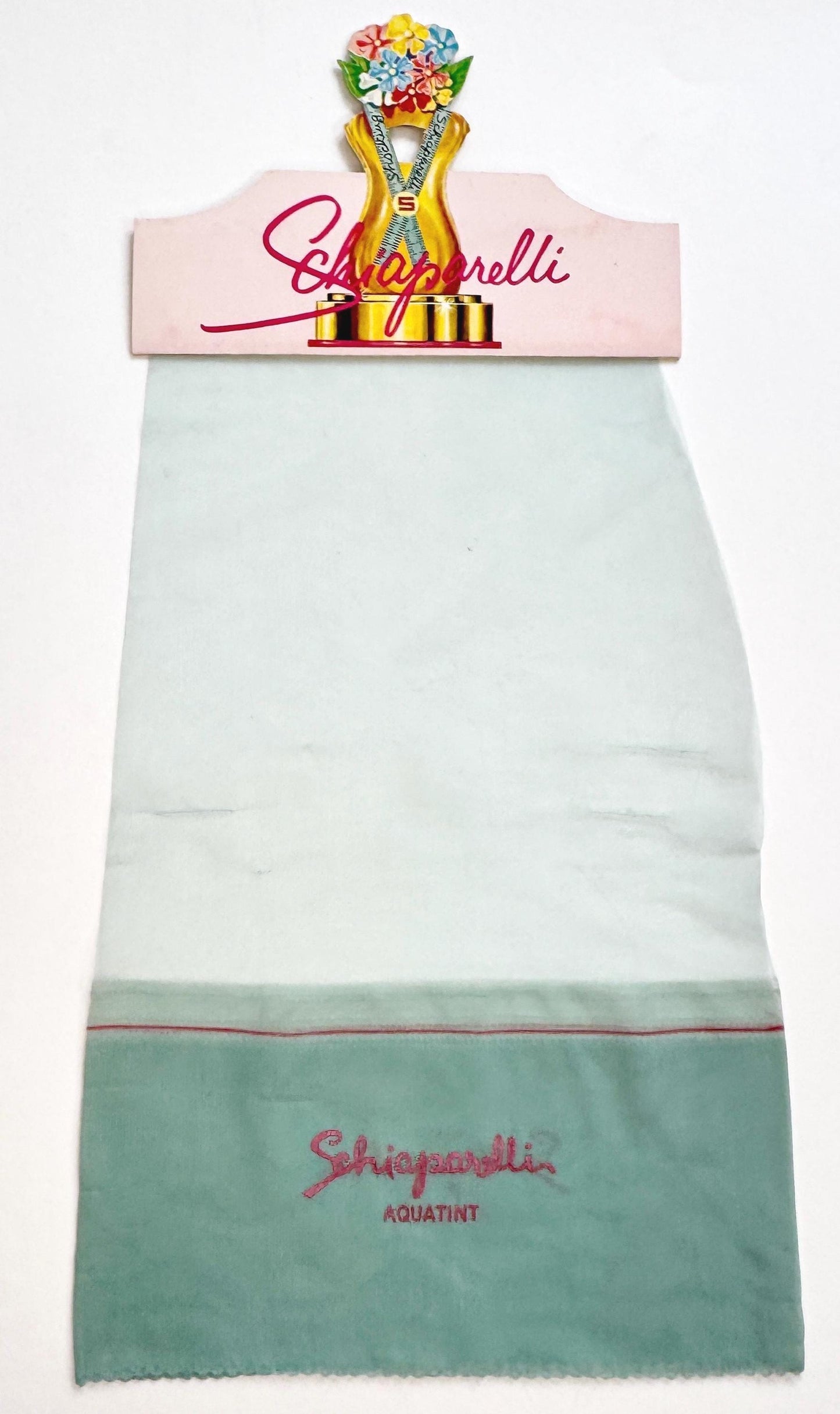 50s Schiaparelli Hosiery Display Samples Historical Vintage Department Store Fashion