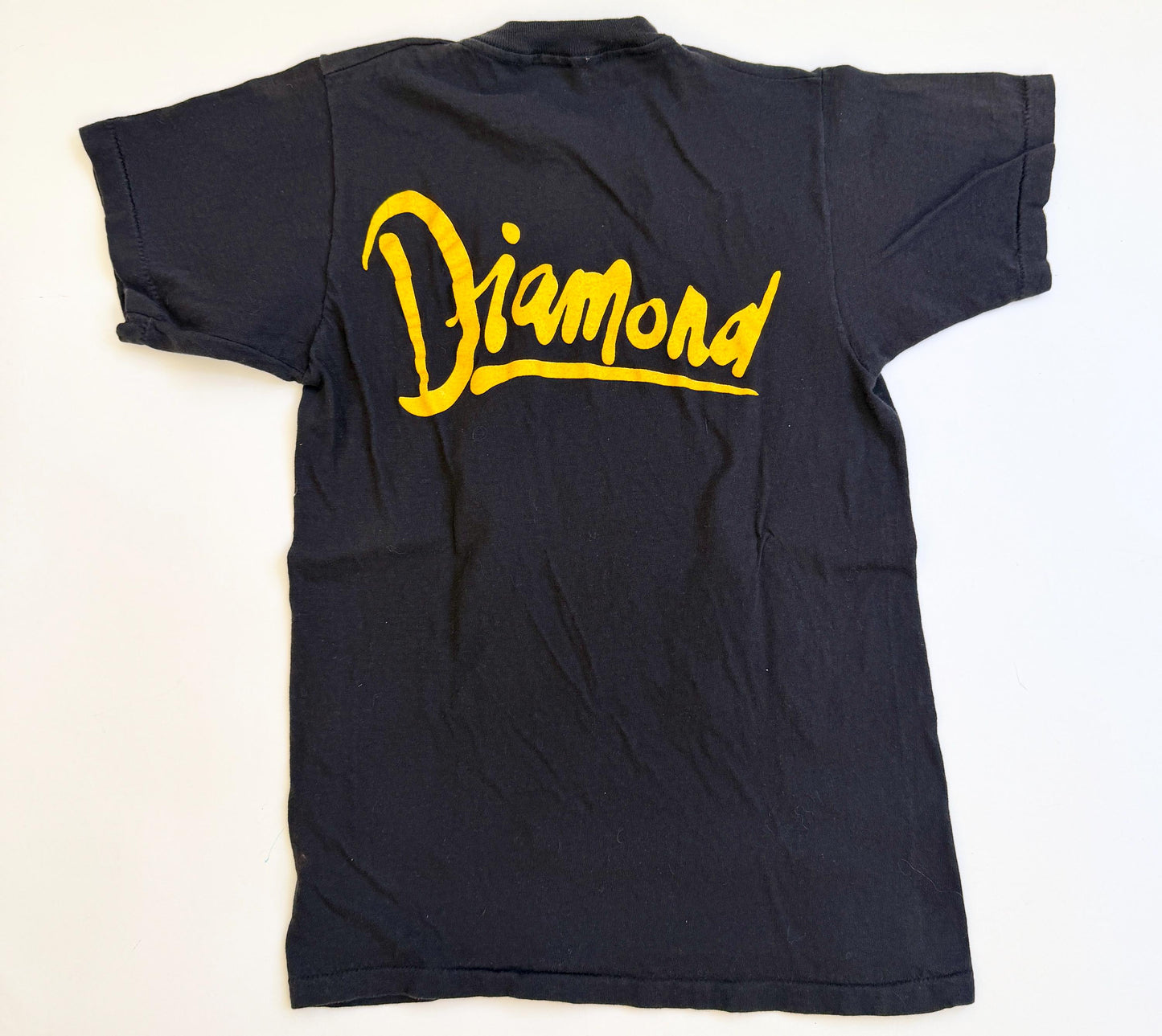 80s Neil Diamond Tshirt Vintage Screen Stars Black 1984 World Tour