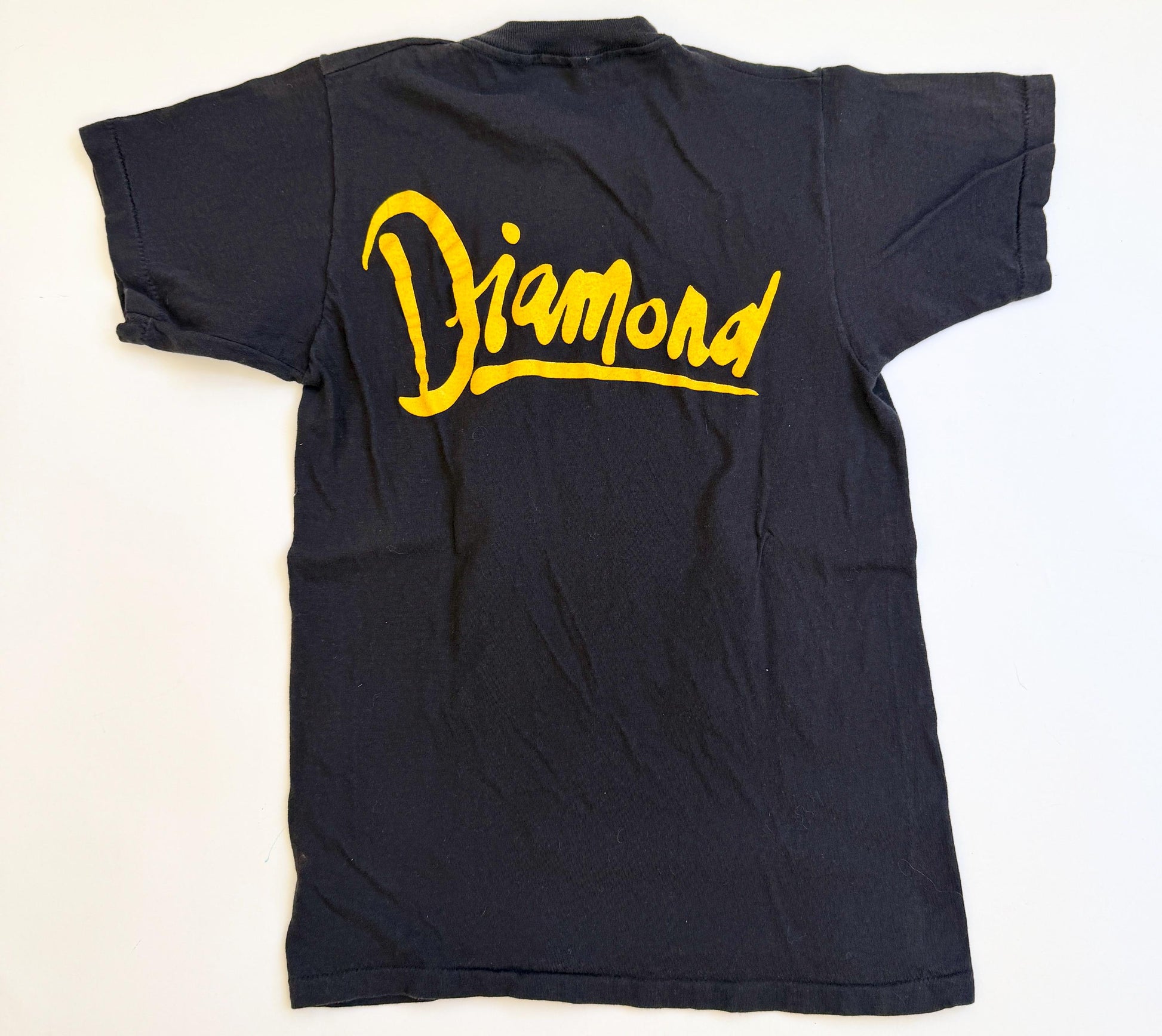 80s Neil Diamond Tshirt Vintage Screen Stars Black 1984 World Tour