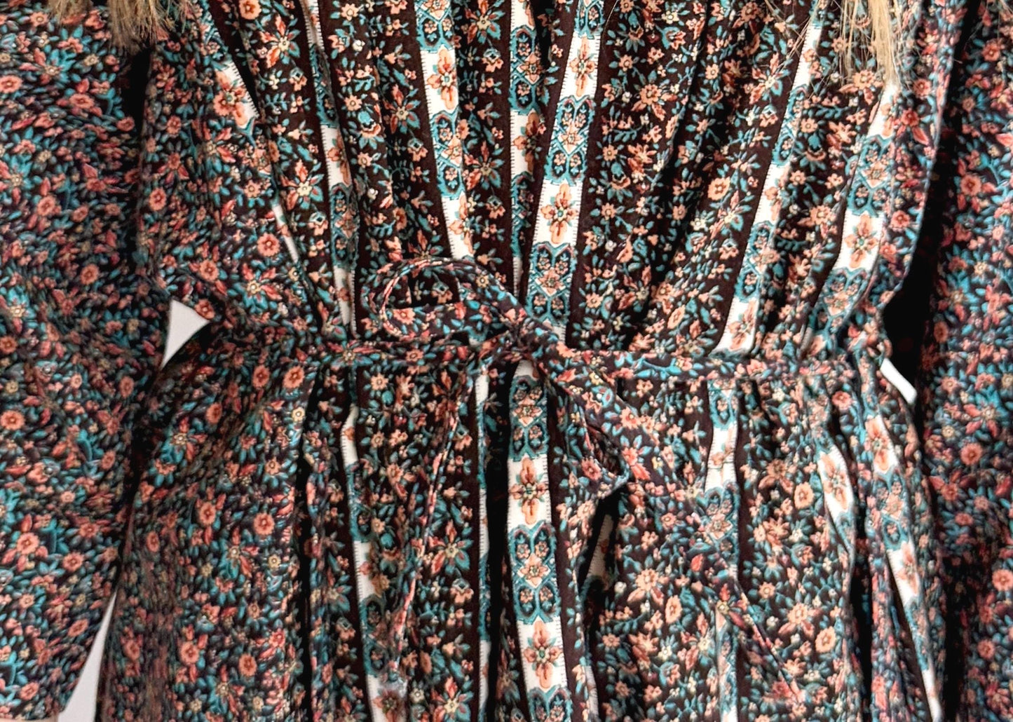 Handmade Floral Prairie Dress Romantic Western Boho