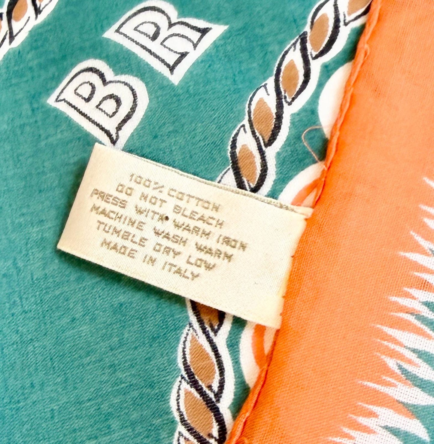 Rare Vintage 80s Banana Republic Travel & Safari Cowboy Bandana