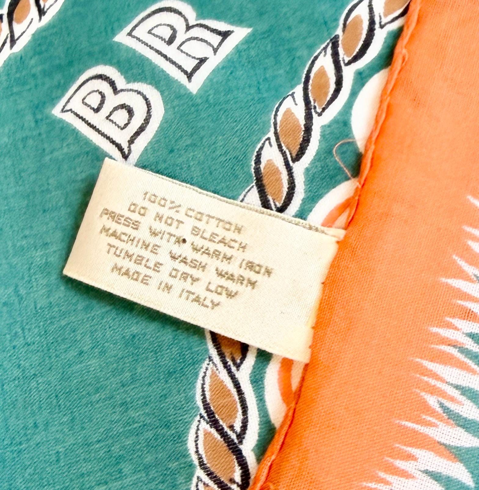 Rare Vintage 80s Banana Republic Travel & Safari Cowboy Bandana
