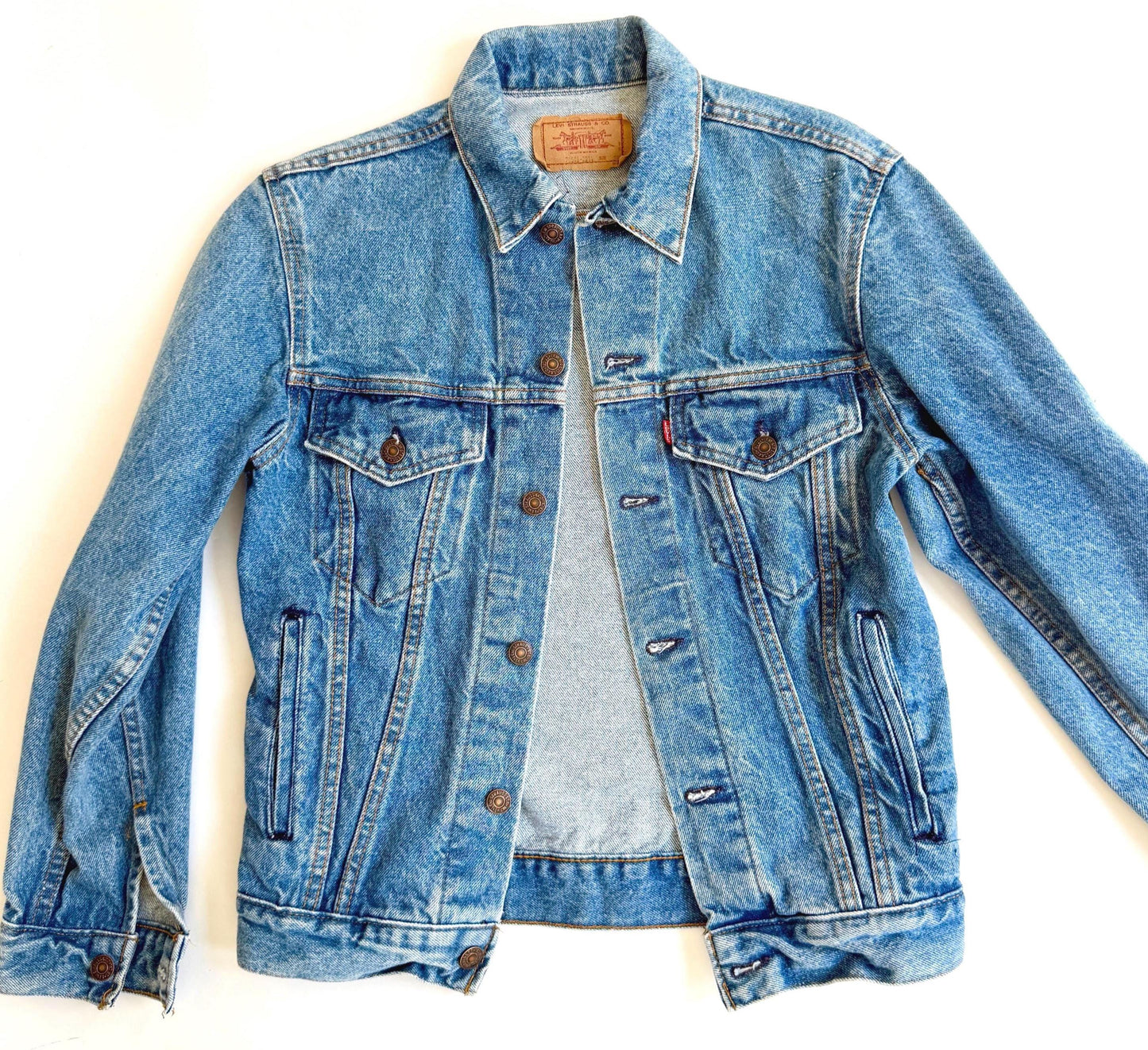 Vintage Levi's Denim Jacket Made in USA Medium Wash