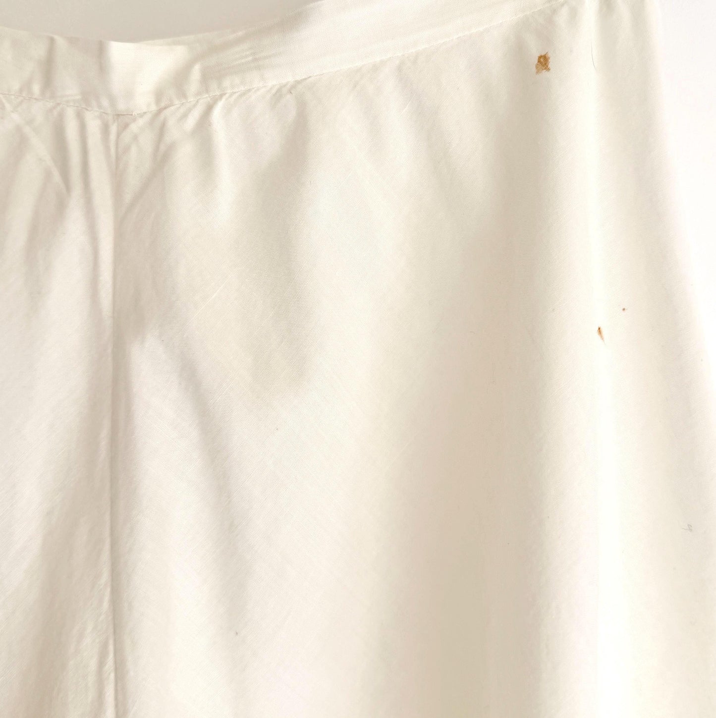 French Antique White Cotton Bloomers Knickers Historical Edwardian Victorian Undergarments