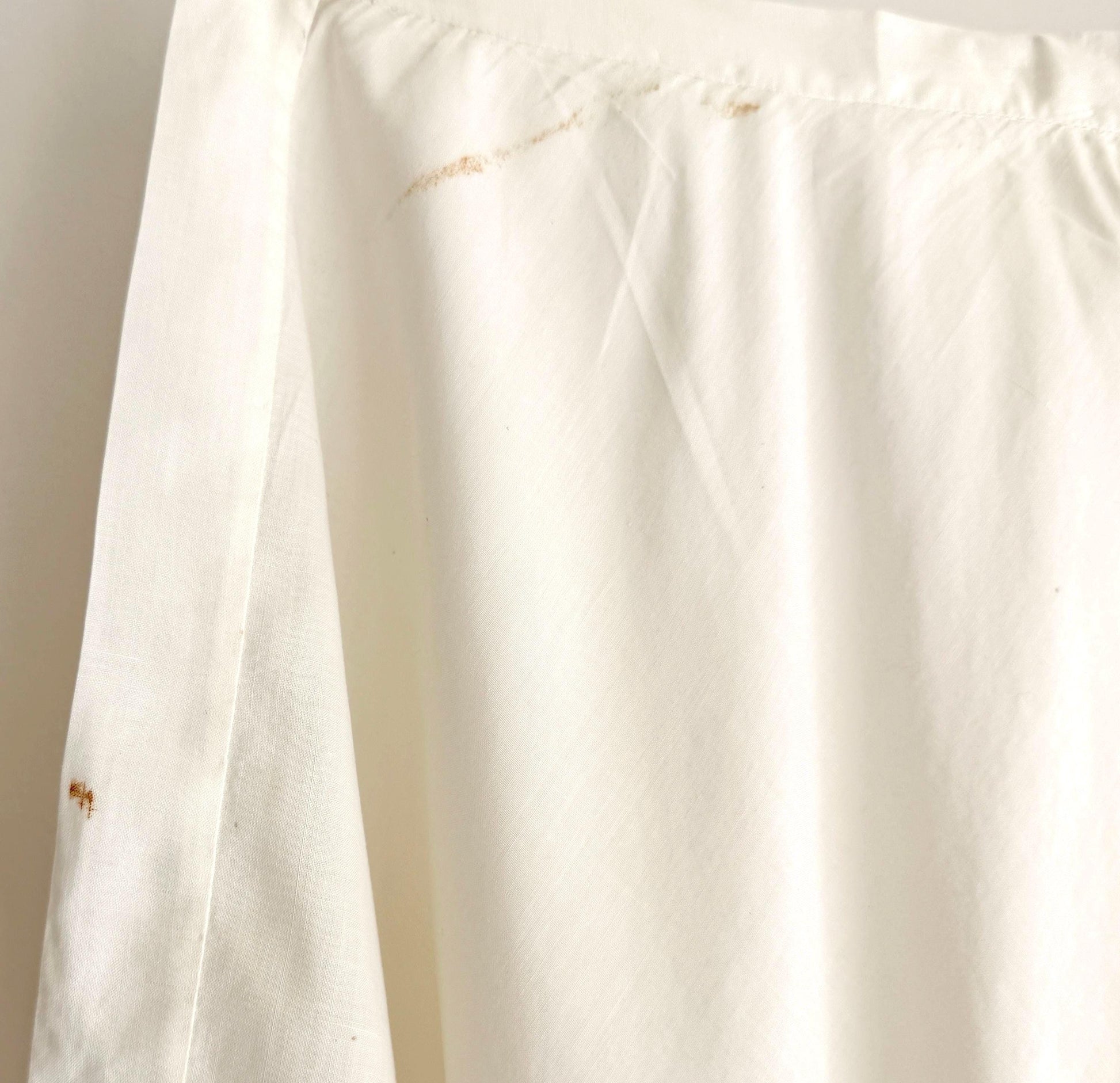 French Antique White Cotton Bloomers Knickers Historical Edwardian Victorian Undergarments