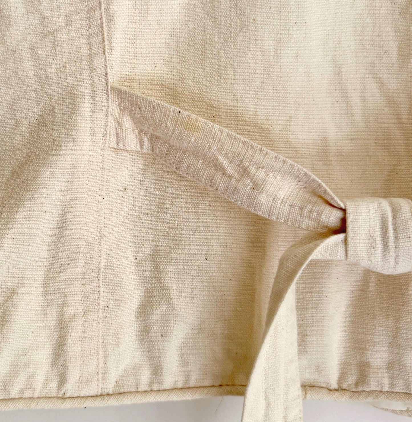 Vintage White Crochet Cropped Vest Made in Mexico