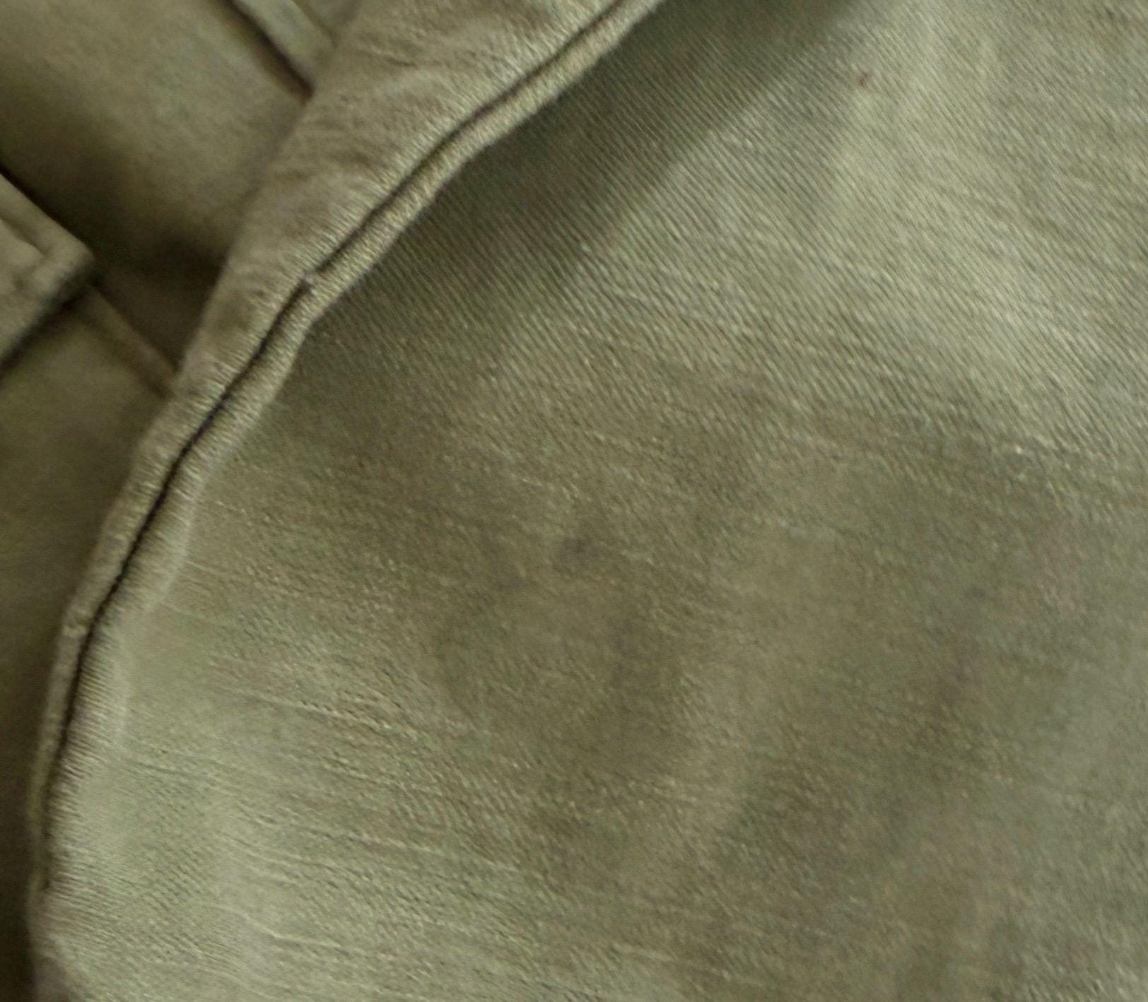 Peace Love Polo Embroidered Over Shirt Army Green