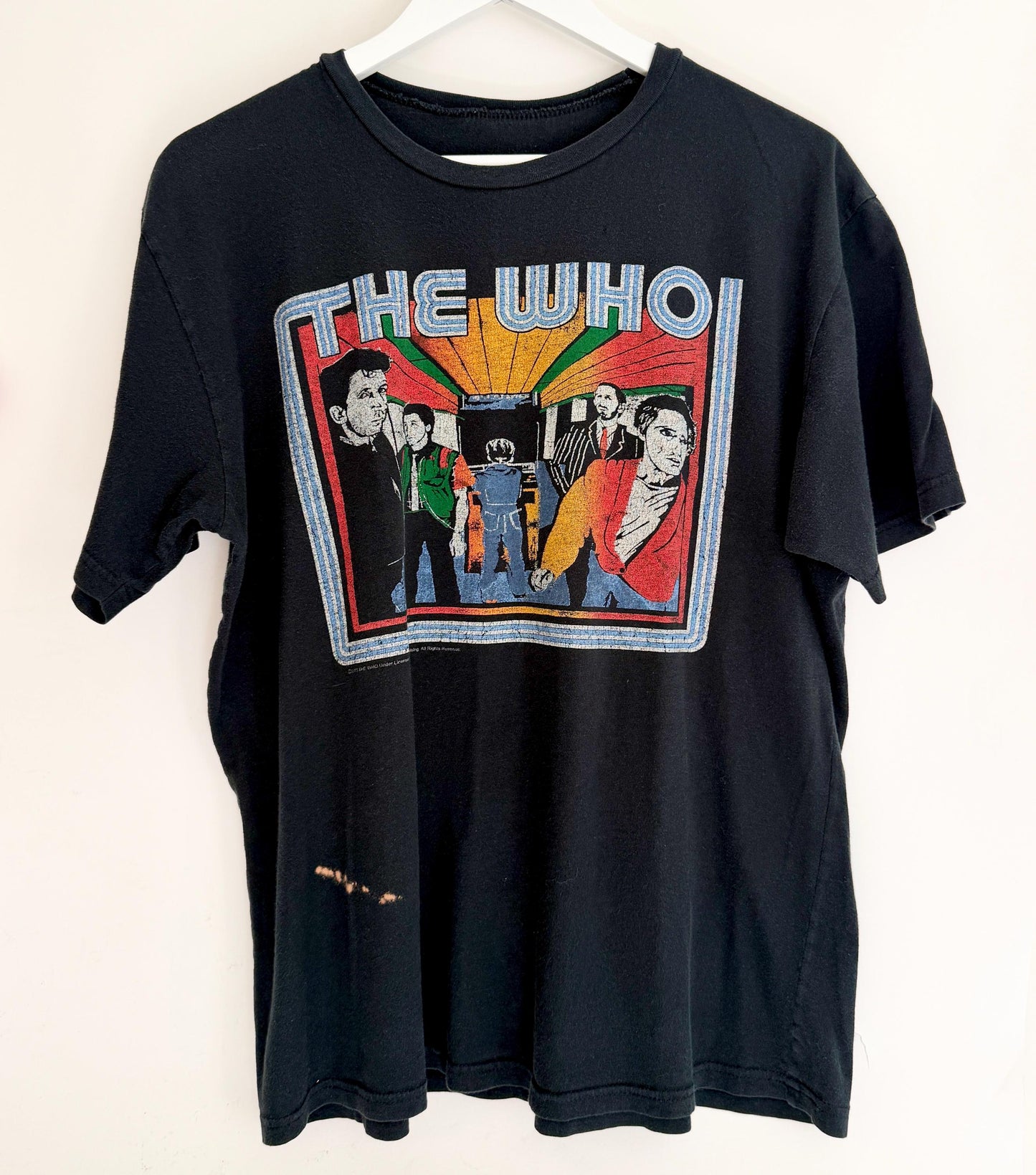 Vintage The Who Band T-Shirt 2005 Reissue Rock and Roll Tee