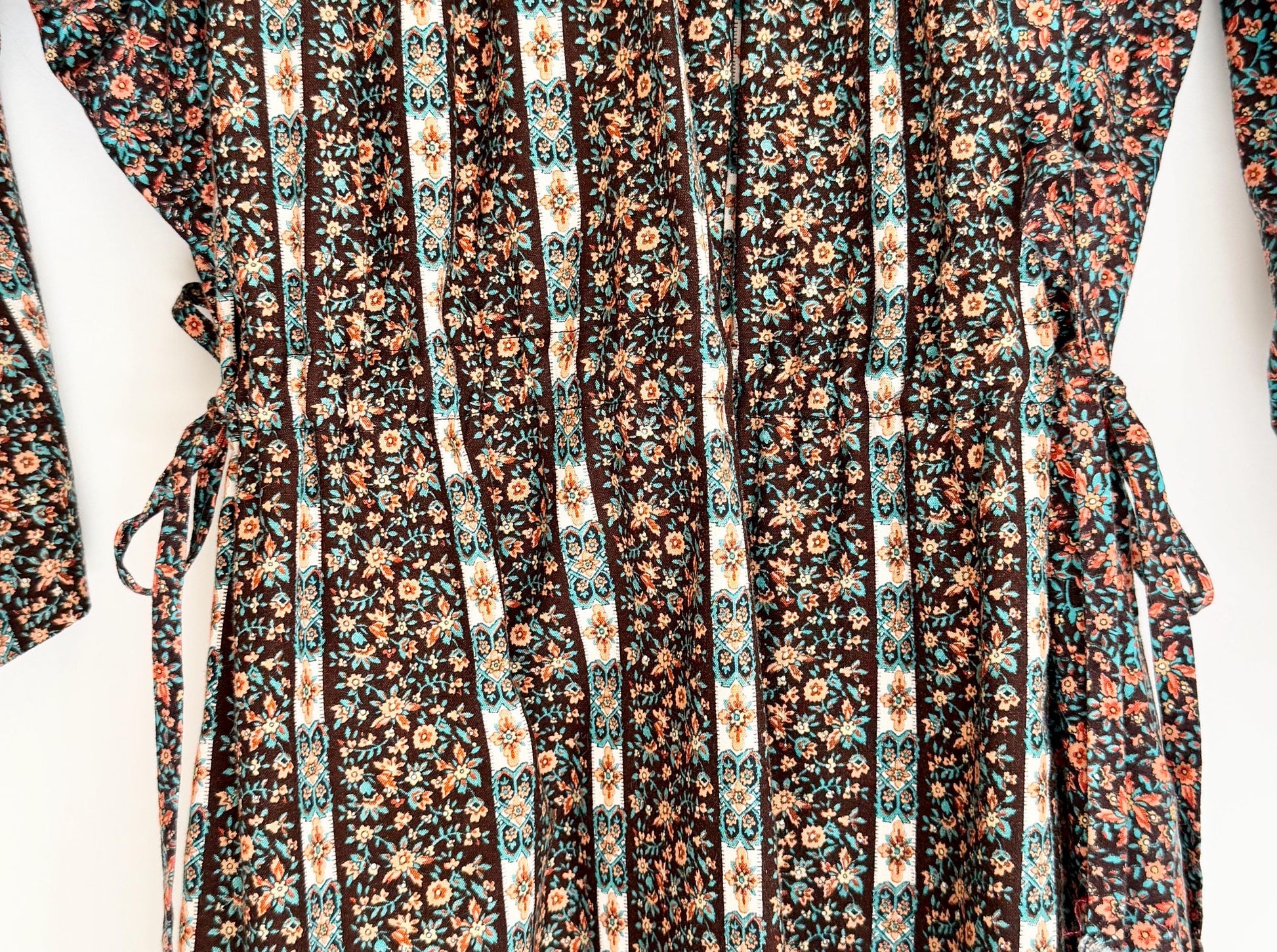 Handmade Floral Prairie Dress Romantic Western Boho