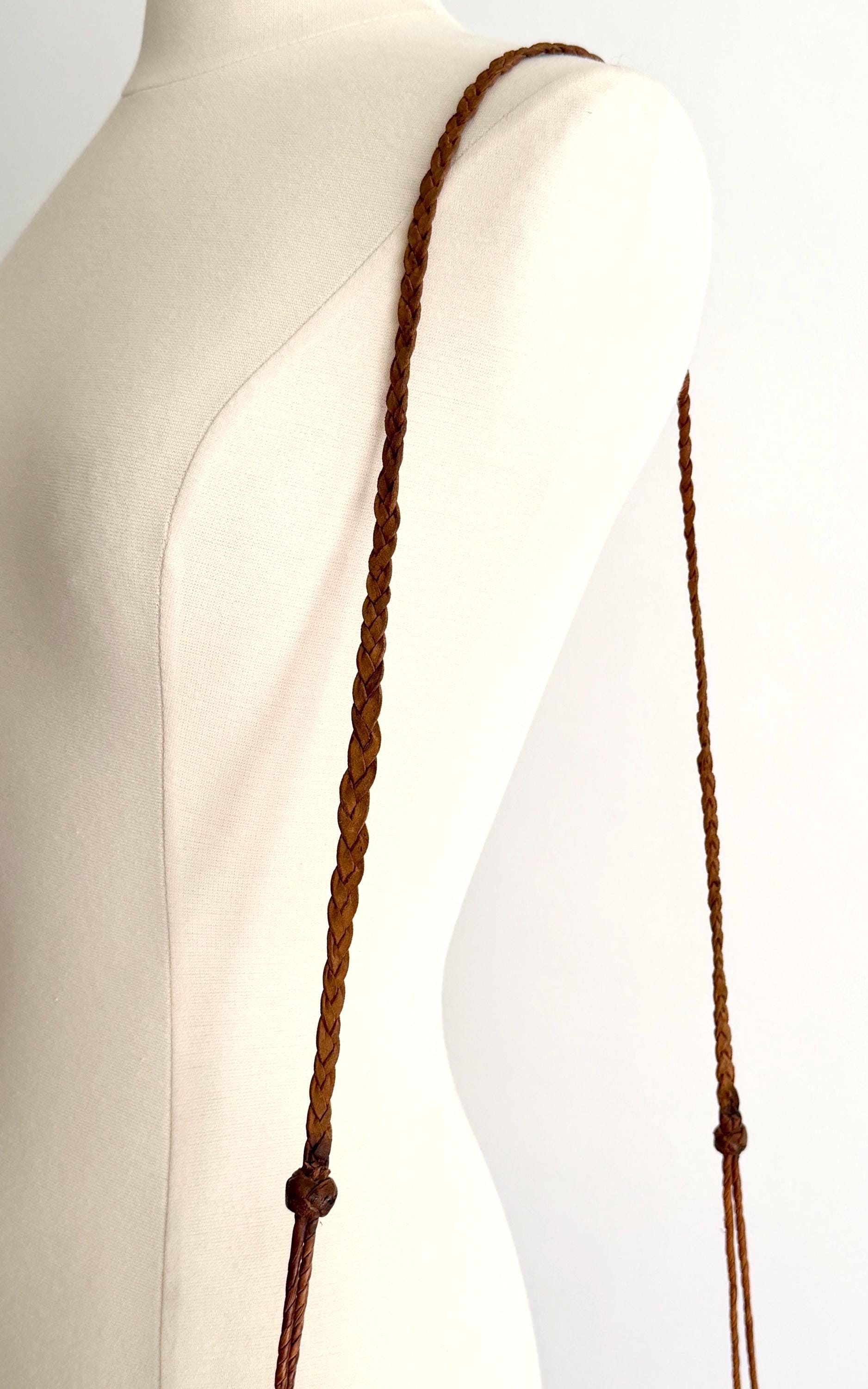 Vintage Handmade Brown Snakeskin Purse Shoulder Bag