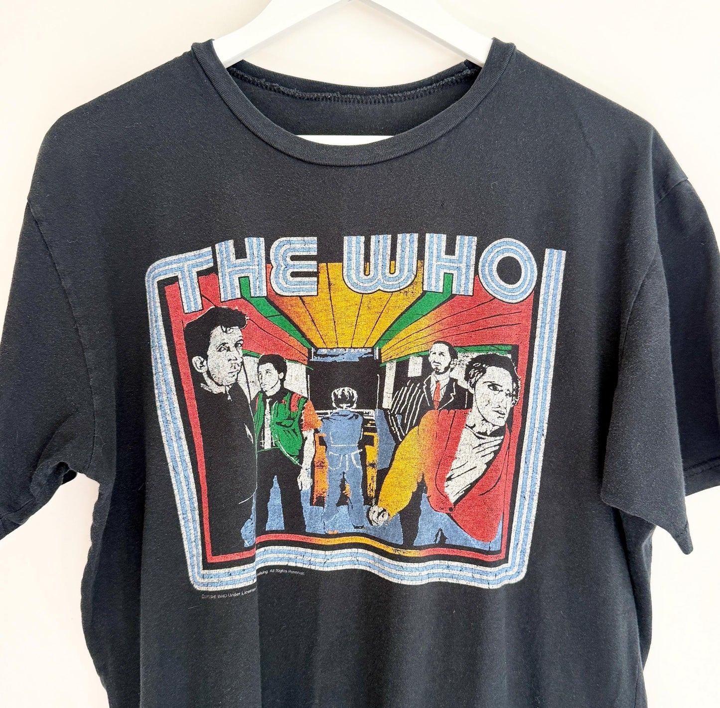 Vintage The Who Band T-Shirt 2005 Reissue Rock and Roll Tee