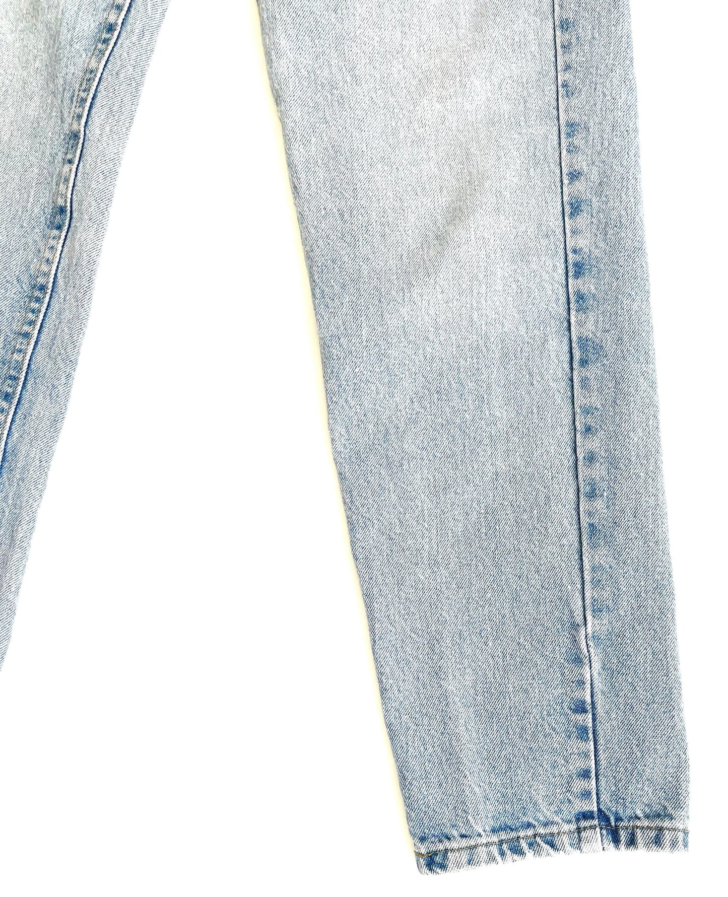 Vintage LEE Jeans 80s 90s High Waist Light Wash Denim