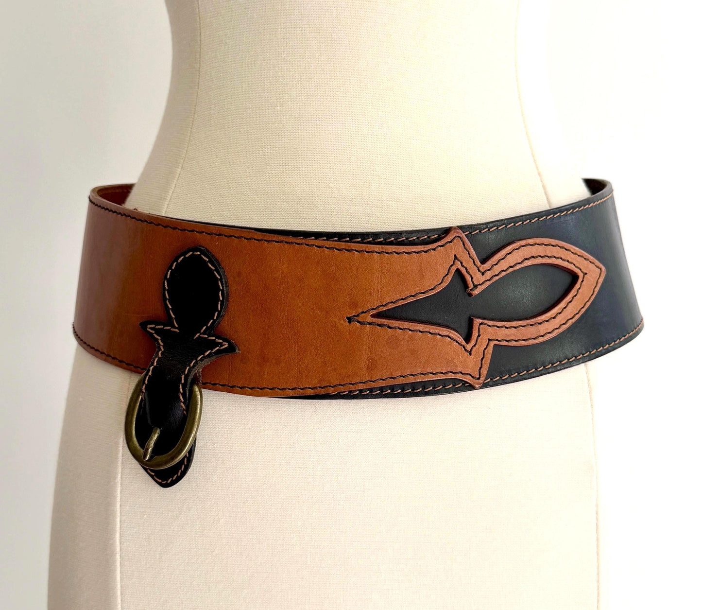 80s Byblos Western Belt Vintage Italian Designer