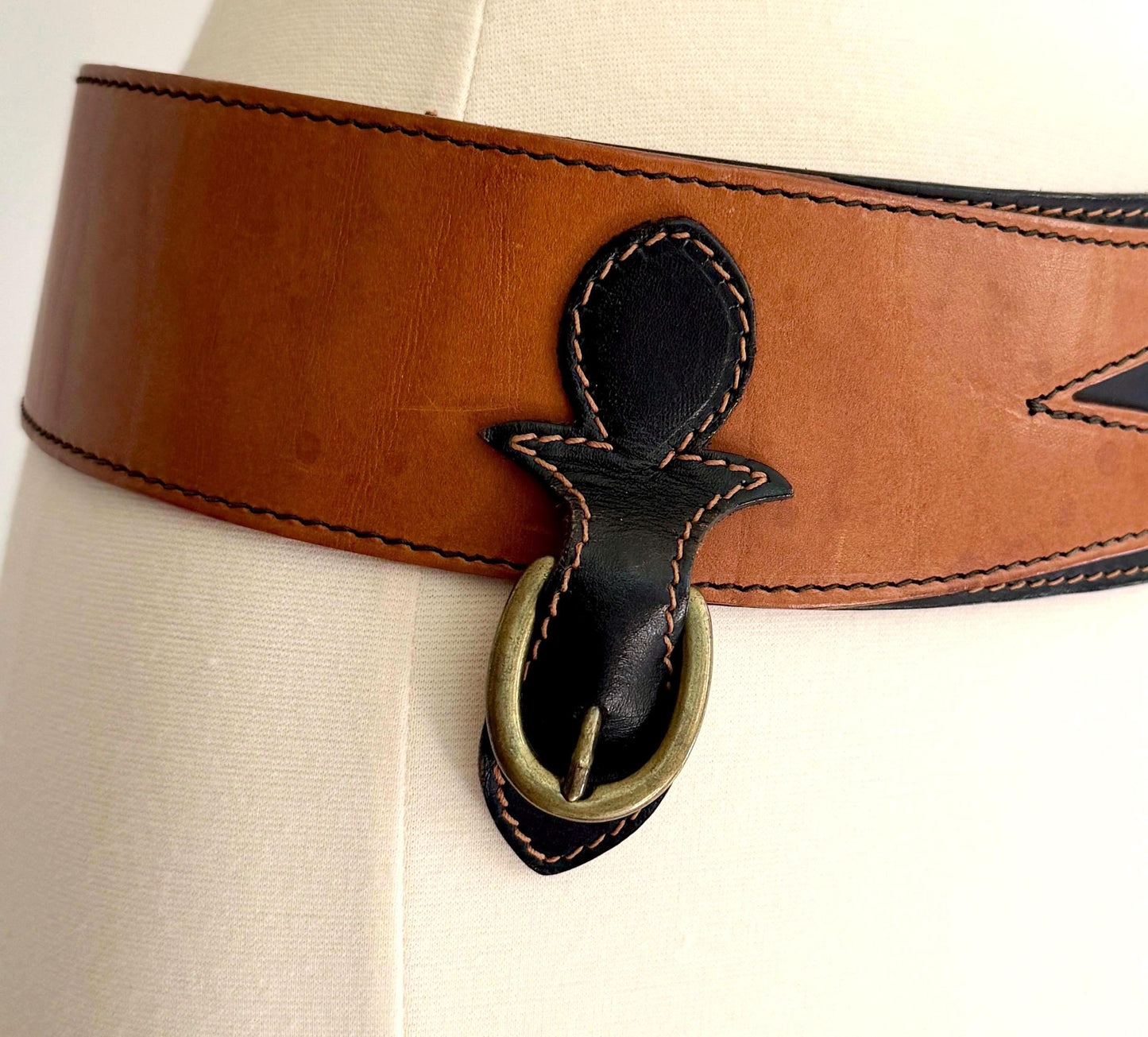 80s Byblos Western Belt Vintage Italian Designer