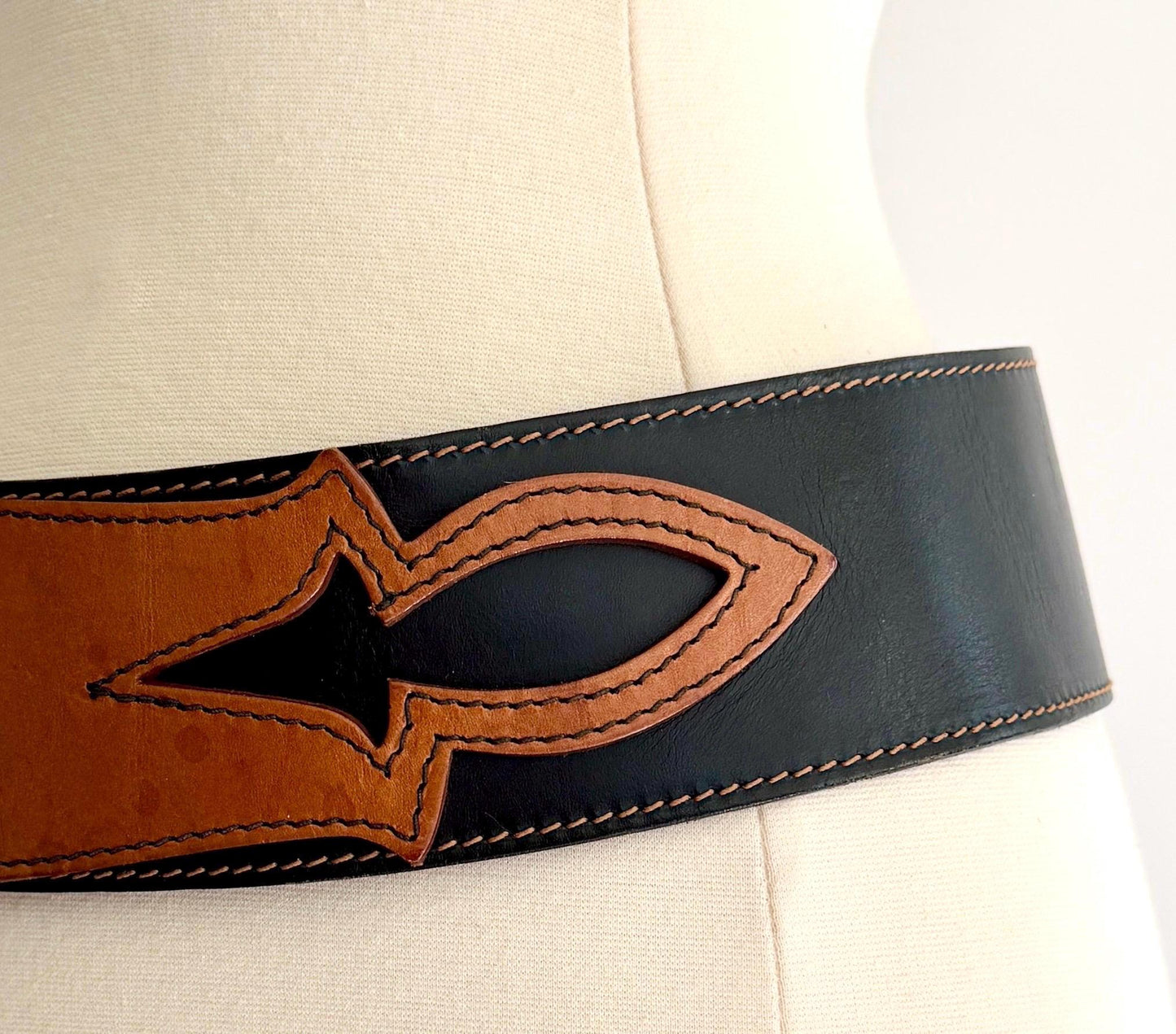 80s Byblos Western Belt Vintage Italian Designer
