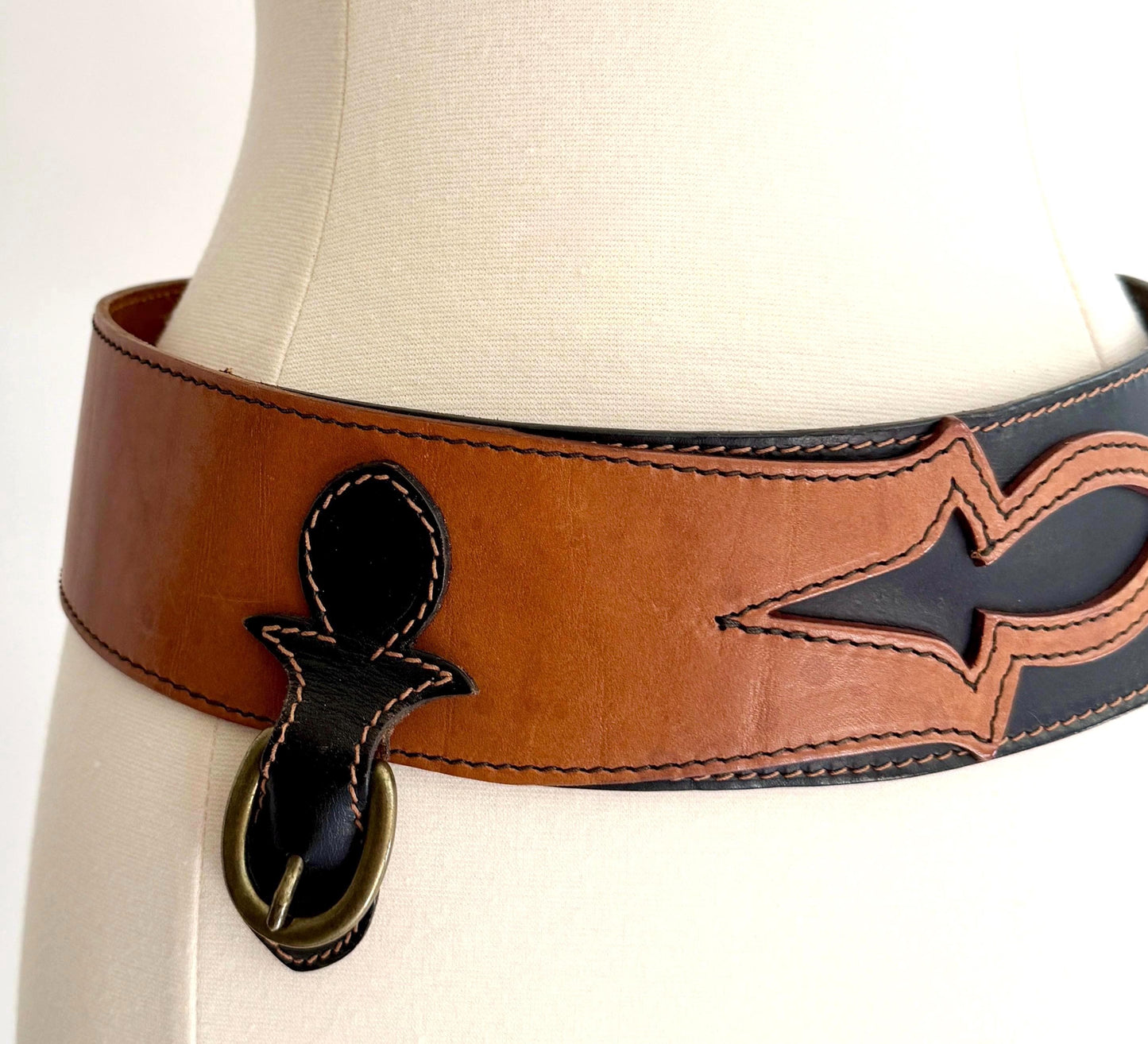 80s Byblos Western Belt Vintage Italian Designer