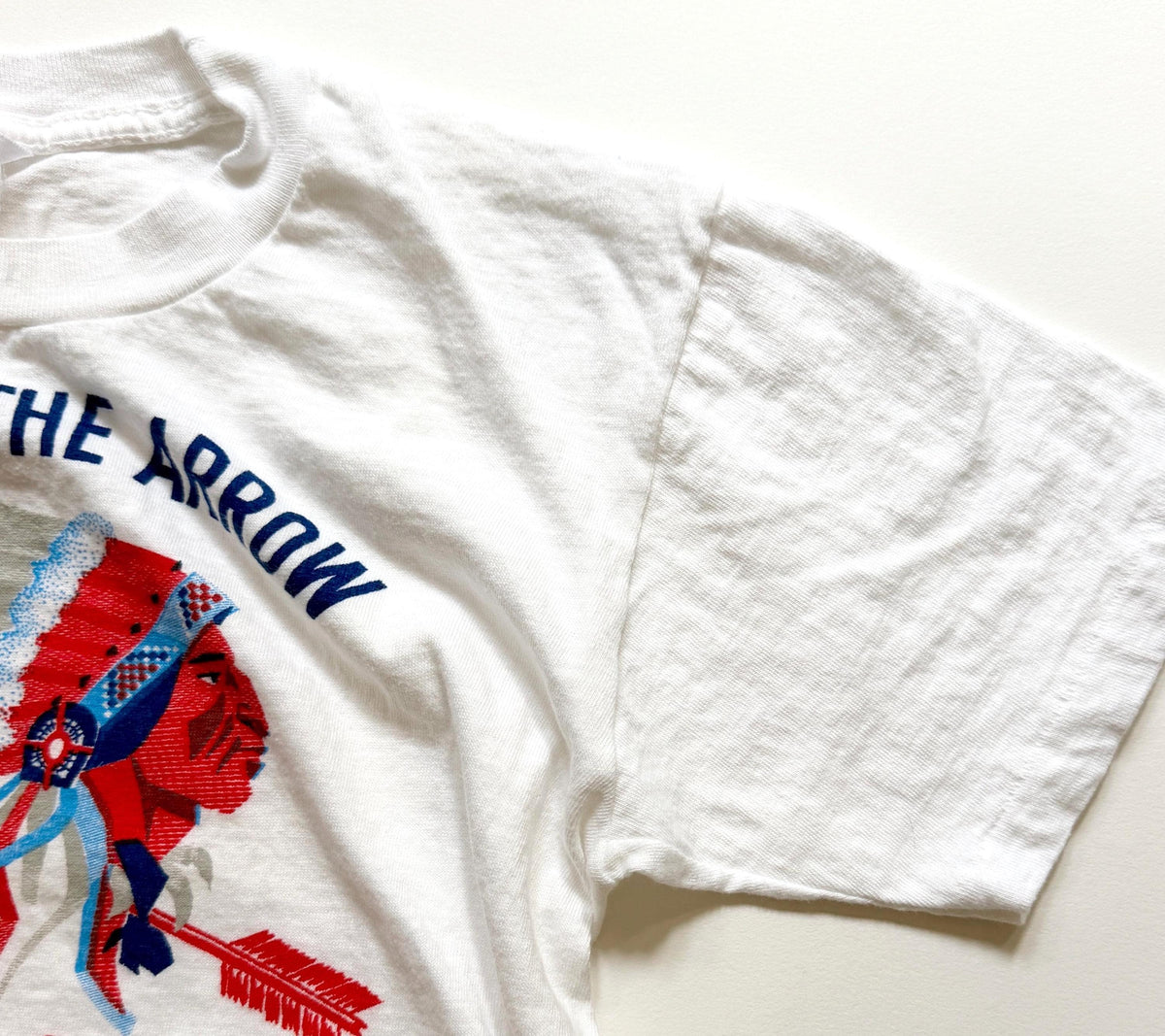 60s Boy Scouts Tshirt Official Order of the Arrow Shawnee Lodge White Graphic Tee